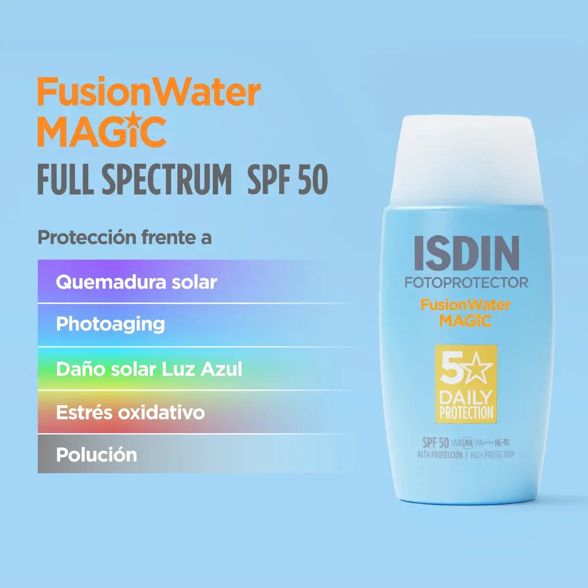 Isdin Fotoprotector Fusion Water MAGIC SPF 50