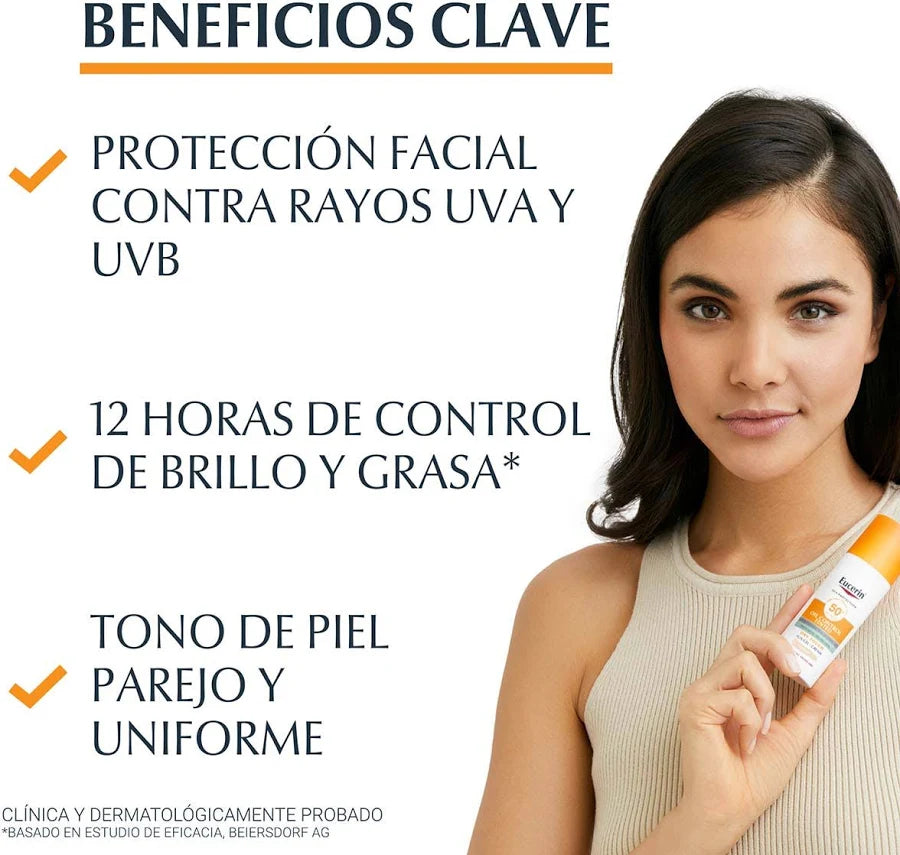 Eucerin Oil Control Sun Gel-Cream Dry Touch SPF 50+